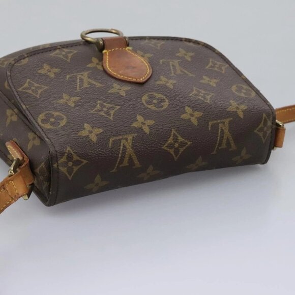 LOUIS VUITTON Monogram Saint Cloud MM Shoulder Bag M51243 LV Auth 119805 - Picture 7 of 16